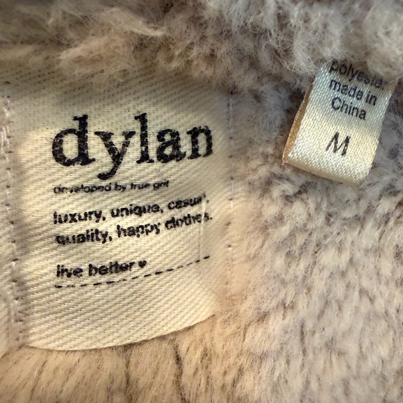 Dylan Brown Teddy Jacket with Cream Accents - Picture 5 of 9